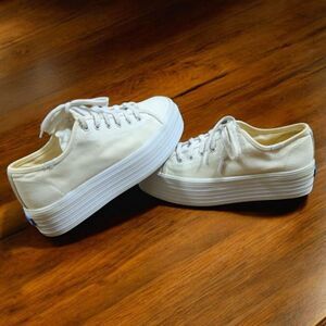 Womens Triple Kick Keds Platform Sneakers